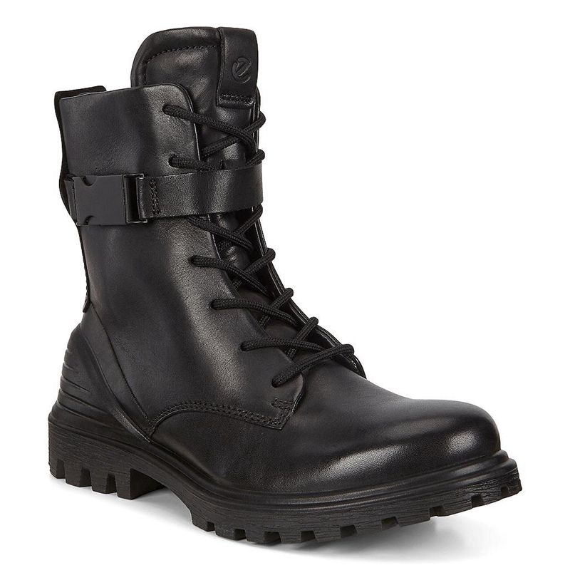 Women Boots Ecco Tredtray W - Boots Black - India GYEKBM935